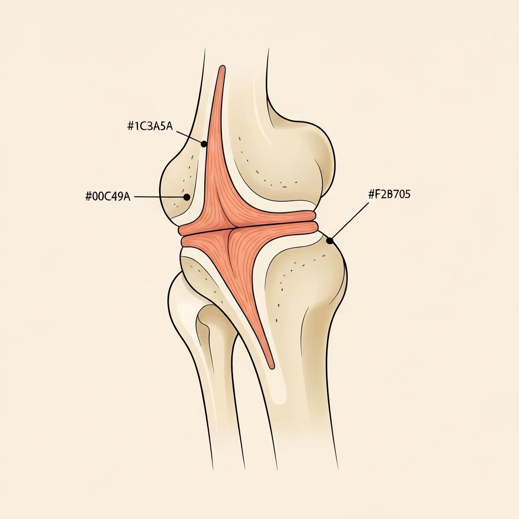 Diagram of joint anatomy components